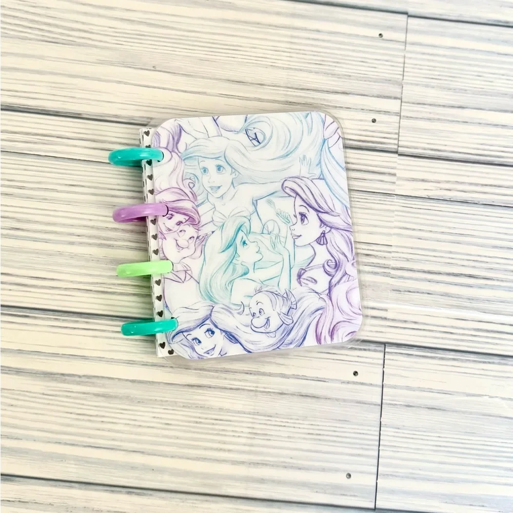 Happy planner micro size weekly layout undated the little mermaid princess